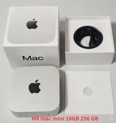 【美品】M4 Mac mini 16GB 256GB