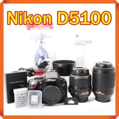 スマホ転送OK✨Nikon D5100✨可動式モニター✨デジタル一眼レフ - メルカリ