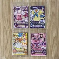 アイカツ！　カード　セブンイレブン　神崎美月　霧矢あおい　有栖川おとめ　紫吹 蘭