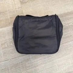 無印良品　吊り下げ式 トラベルポーチ ブラック