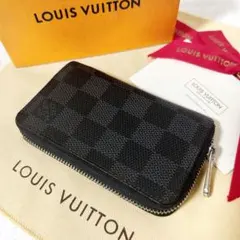 【美品】ルイヴィトン☆ ダミエ グラフィット ジッピーコインパース コインケース