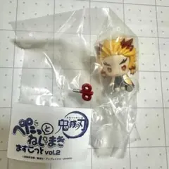 鬼滅の刃 ぺたっとねじまきますこっと vol.2 煉獄杏寿郎 ガチャガチャ