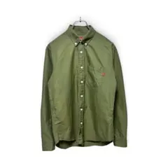 SUPREME シュプリーム　オックスフォードシャツ　BD グリーン　Sのサムネイル