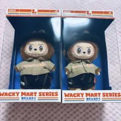 《未開封》LABUBU WackyMart ぬいぐるみペンダント 店員ラブブ