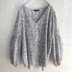 バルーン袖 シャツ