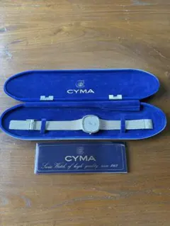 CYMA クォーツ 腕時計 4Pダイヤ　604SPのサムネイル
