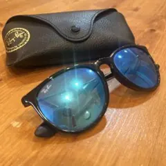 Ray-Ban サングラス ブラック ブルーミラーのサムネイル