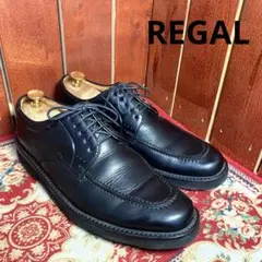REGAL プレーントゥ　ブラック　24cm 431