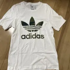 adidas カモフラージュ Tシャツ M ホワイト