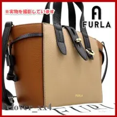 【ほぼ未使用 極美品】フルラ ショルダーバッグ ネット ミニ FURLA バッグ