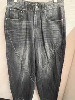 ZARA ダークグレー デニムパンツ EUR 38