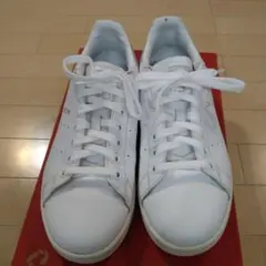 adidas STANSMITH　ホワイト×グレー　24.5㌢