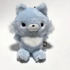 リラックマ アオイコオオカミ ぬいぐるみキーホルダー