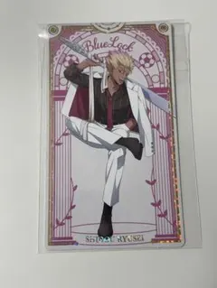 ブルーロック　ナムコオリジナルイラストカード　士道龍聖　箔押し　ナムコ限定特典