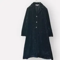 Bjork by HIDEMICHI NISHI クラッシュベロア　ロングコート