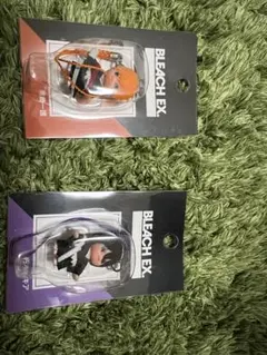 BLEACH EX. 原画展 朽木ルキア 黒崎一護　コスチュームキューピー