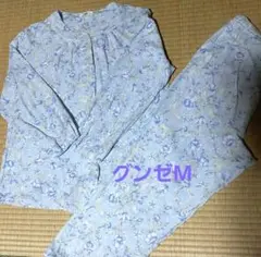 GUNZE 花柄 パジャマ Mサイズ　小柄シニア向のサムネイル