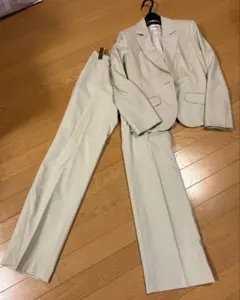 【美品】ALPHA CUBIC テーラード パンツスーツ M