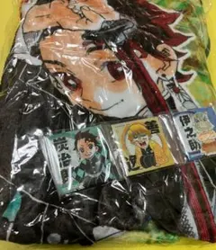 原作バラエティバッグのバラ売り　ブランケット　缶バッジ　竈門炭治郎　鬼滅の刃