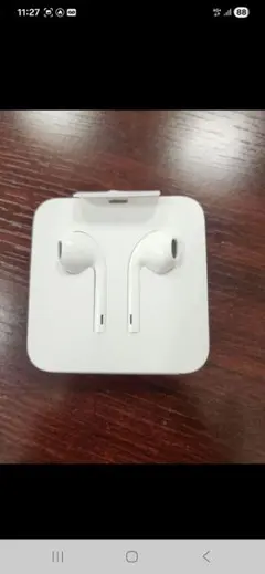 iPhone用イヤホンマイクApple純正品有線イヤホン Lightning接続