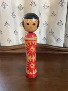 E-4【希少】昭和レトロ 銀山温泉 おしんこけし 伊豆こけし工房 伝統