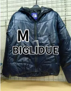 BIGLIDUE 中綿コート ネイビー Mサイズ 未使用タグ付