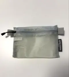 モンベル U.L.ペーパーポーチ S ライトグレー