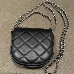 basement online キルティングチェーンバッグ