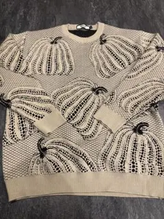 RISELIN パンプキン柄 ニットセーター 52