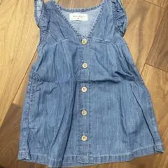 デニムワンピース　80cm