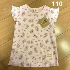 アンパンマン　ドキンちゃん コキンちゃんTシャツ 110サイズ　ピンク