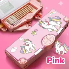 筆箱♡小学生 ピンク 入学 進級 春 お祝い ギフト 新生活 多機能