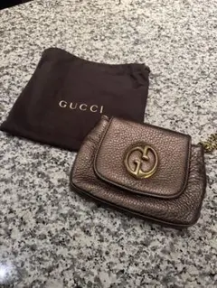 つ*】様 グッチGUCCIラウンドミニウエストポーチ(レッド/ヒグチ - メルカリ