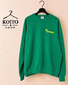 USA製 JERZEES オールドスウェット XL 鳥プリント ラグラン 古着