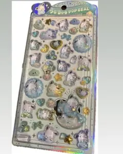 うるちゅるポップシール　ポチャッコベビー　ボンボンドロップシール　サンリオ