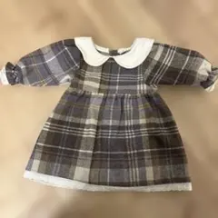 Aosta S チェックワンピース
