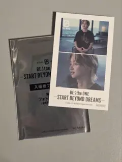 BE:FIRST　ジュノン　映画特典　フォト風カード