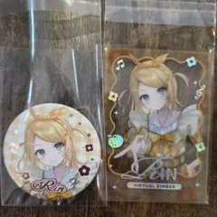 【缶バッジ】リン／ボカロ