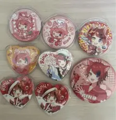 莉犬くん　缶バッジ　8個セット