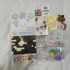 入手困難★シール まとめ売り アルファベット ミニモニ 妖怪ウォッチ デコ電