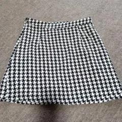 Dazy x StarSeries ハウンドトゥースタイトスカート L