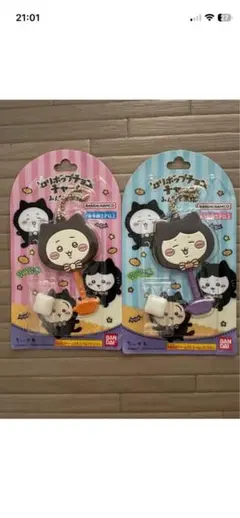 ロリポップチョコチャーム　ちいかわハチワレペア