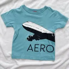 OJICO 飛行機プリント Tシャツ 4Aのサムネイル