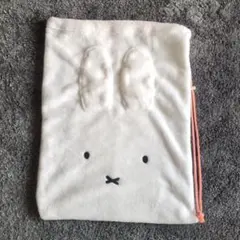 ミッフィー　 フリース巾着バッグ　新品