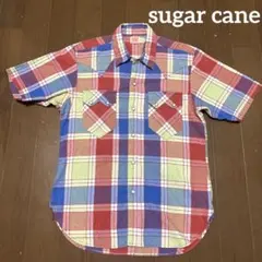 sugar cane シュガーケーン　チェックウエスタンシャサイズMのサムネイル