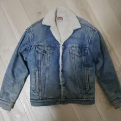 LEVI'S デニムボアジャケット XS USA製 80s 70609 0218
