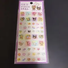 サンリオキャラクターズ　カットピースシール　日焼け　タイルシール　ハローキティ