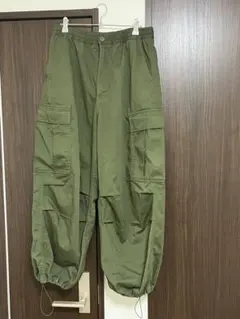 GU カーゴパンツ カーキ Mサイズ