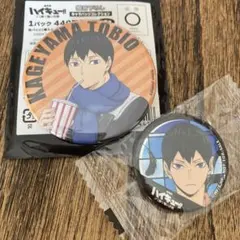 ハイキュー　影山飛雄　缶バッジセット