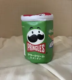 タイトー限定　PRINGLES プリングルズ エコバッグ 収納ポーチ付き　ポーチのサムネイル